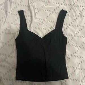 Black tank top